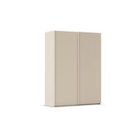 SCHWEBETÜRENSCHRANK 162/223/69 cm,  in Champagner, 2 Tür(en)  - Champagner, Basics, Holzwerkstoff/Metall (162/223/69cm) - Rauch Möbel