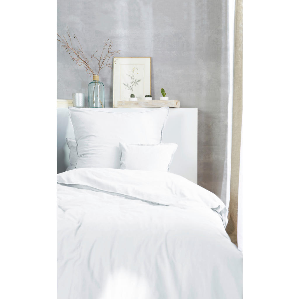 Thumbnail - Xxxl Bettwäsche, Weiß, Textil, Uni, 135x200 cm, Oeko-Tex® Standard 100, atmungsaktiv, pflegeleicht, Schlaftextilien, Bet...