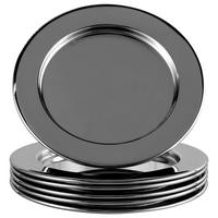 UNTERSETZER Metall Schwarz 10,9 cm  - Schwarz, Design, Metall (10,9cm) - Echtwerk