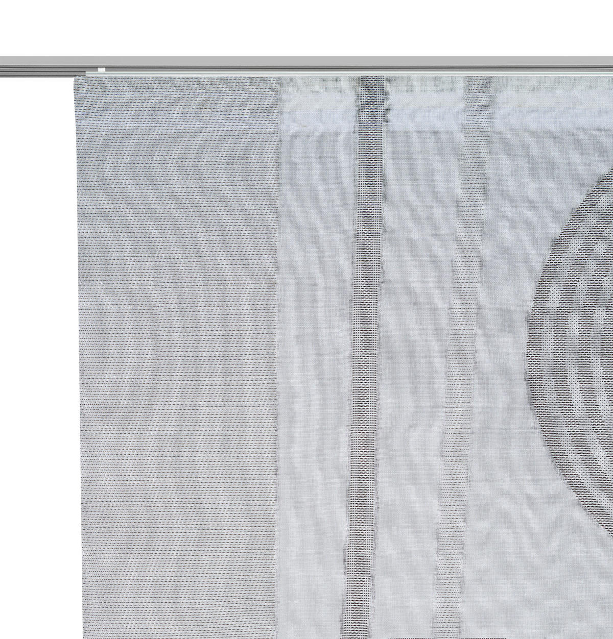 PANELOVÝ ZÁVĚS, 60/255 cm - šedá, Design, textil (60/255cm) - Novel