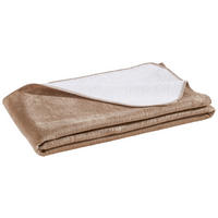 PLÉD 150/200 cm  - natúr színű/fehér, Basics, textil (150/200cm) - Novel