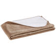 WOHNDECKE DE VELA 150/200 cm  - Naturfarben/Weiß, Basics, Textil (150/200cm) - Novel