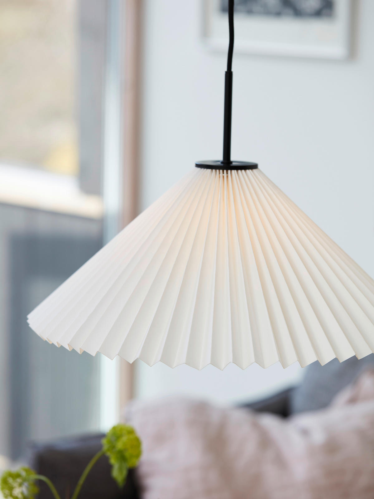 HÄNGELEUCHTE Polly 45/20/45 cm   - Weiß, KONVENTIONELL, Papier (45/20/45cm) - PR Home