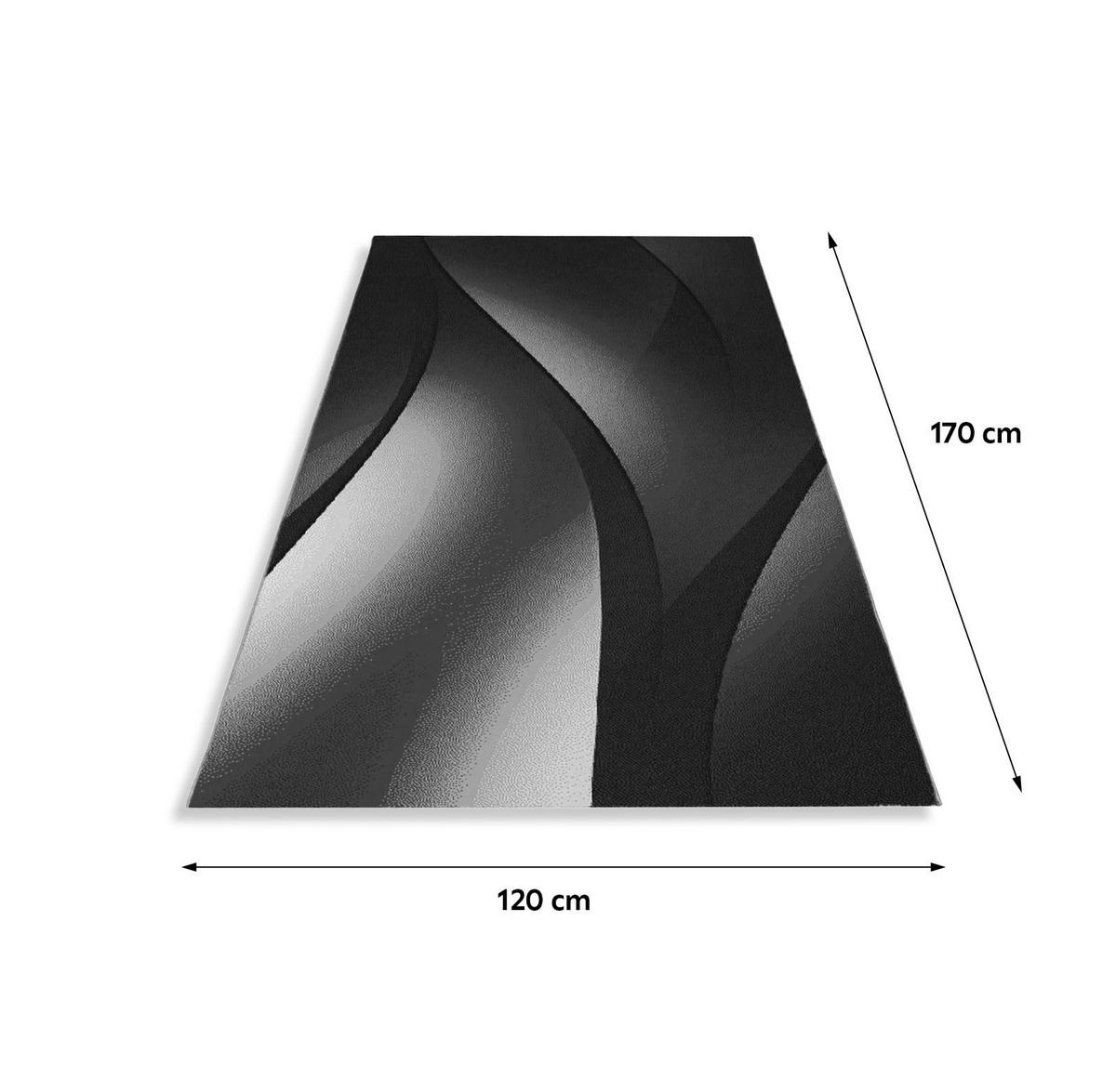 WEBTEPPICH 120/170 cm Plus 8010 Lila, Weiß  - Lila/Weiß, Design, Textil (120/170cm) - Novel