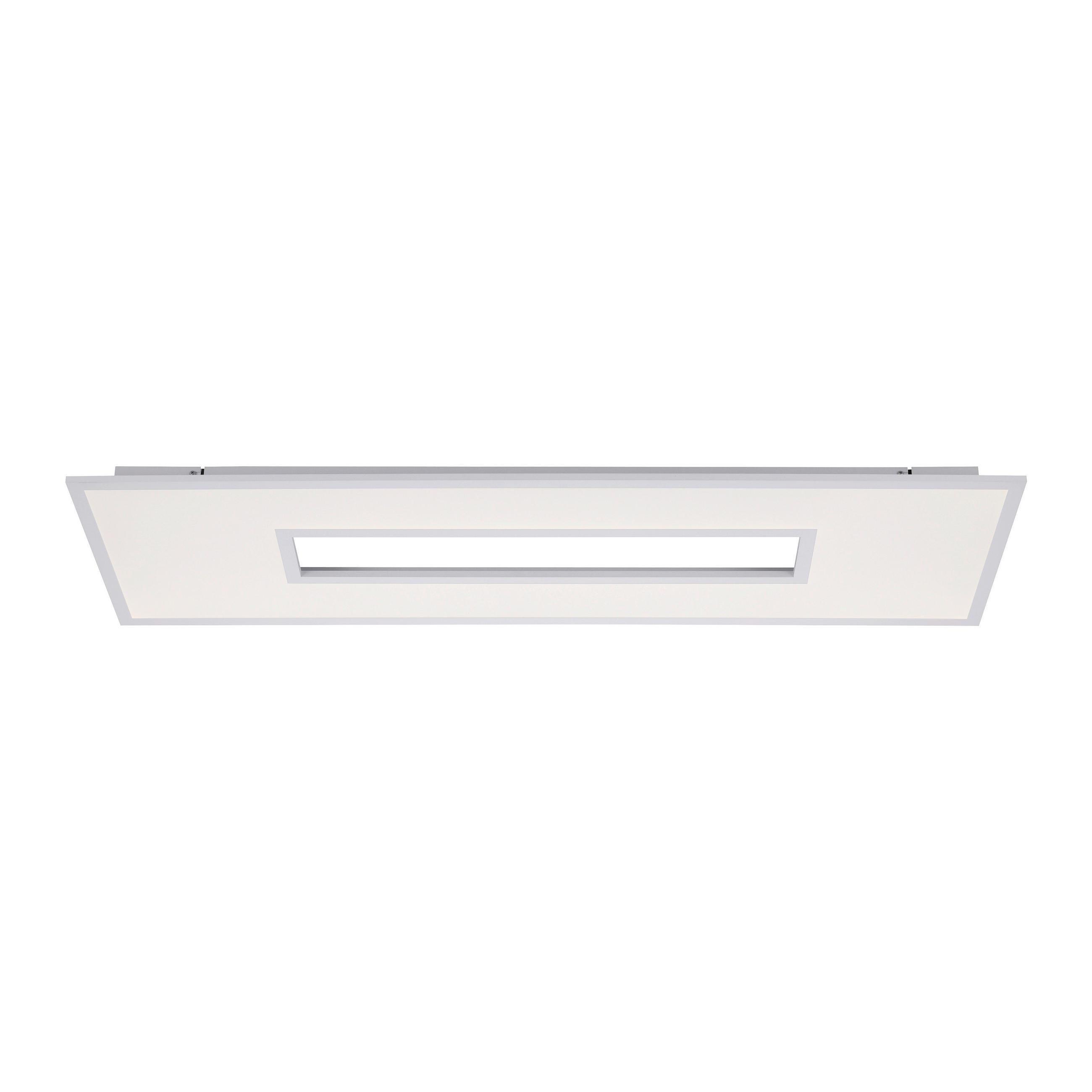 LED-DECKENLEUCHTE Recess 120/40/5 cm   - Weiß, Design, Metall (120/40/5cm)