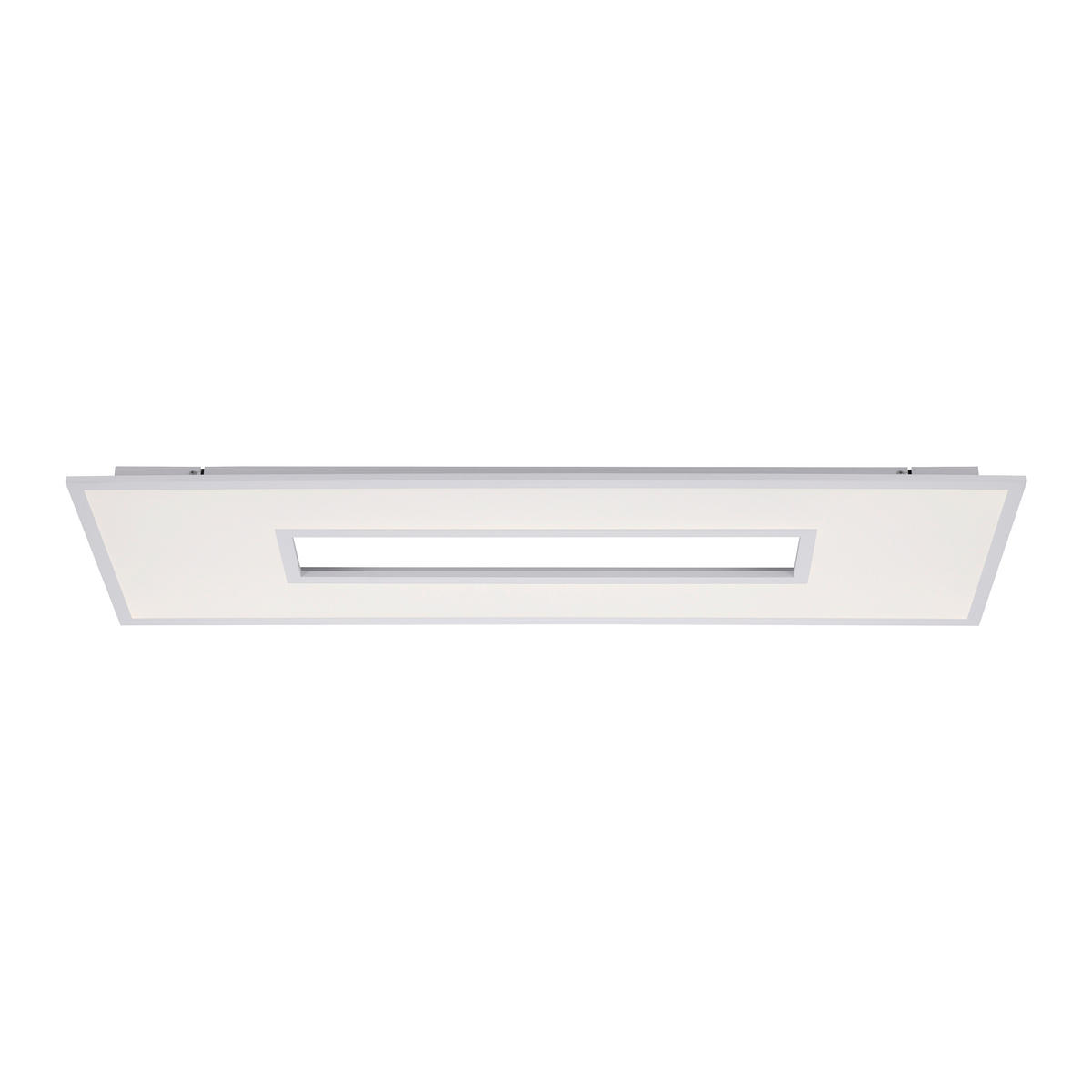 LED-DECKENLEUCHTE Recess 120/40/5 cm   - Weiß, Design, Metall (120/40/5cm)