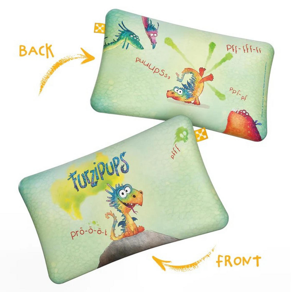 NACKENKISSENBEZUG KIDS COMFORT  - Hellgrün, Basics, Textil (50/32cm) - Smartsleep