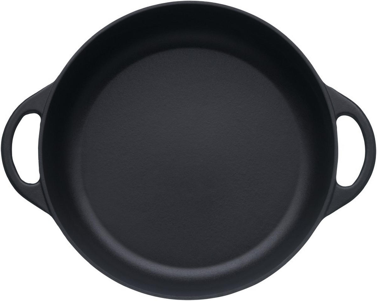 PFANNE  - Schwarz, Basics, Glas/Metall (28/7,5cm) - WMF