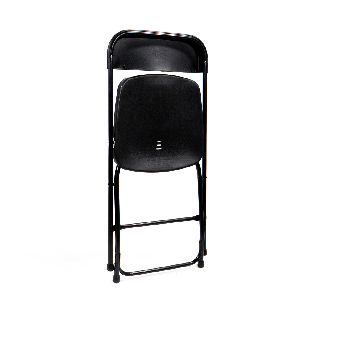 KLAPPSESSEL-SET - Schwarz, LIFESTYLE, Kunststoff/Metall (43/80/49cm)