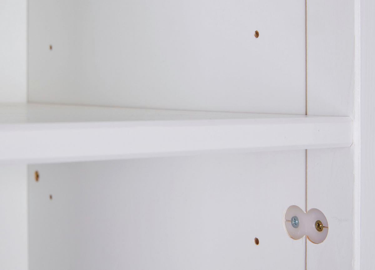 REGAL 82/197/39,5 cm bela  - bela, Design, les (82/197/39,5cm) - Livetastic