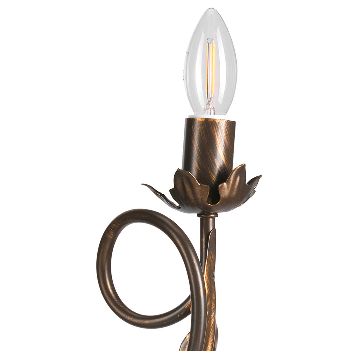 WANDLEUCHTE 40/25/40 cm   - Cognac, KONVENTIONELL, Metall (40/25/40cm)