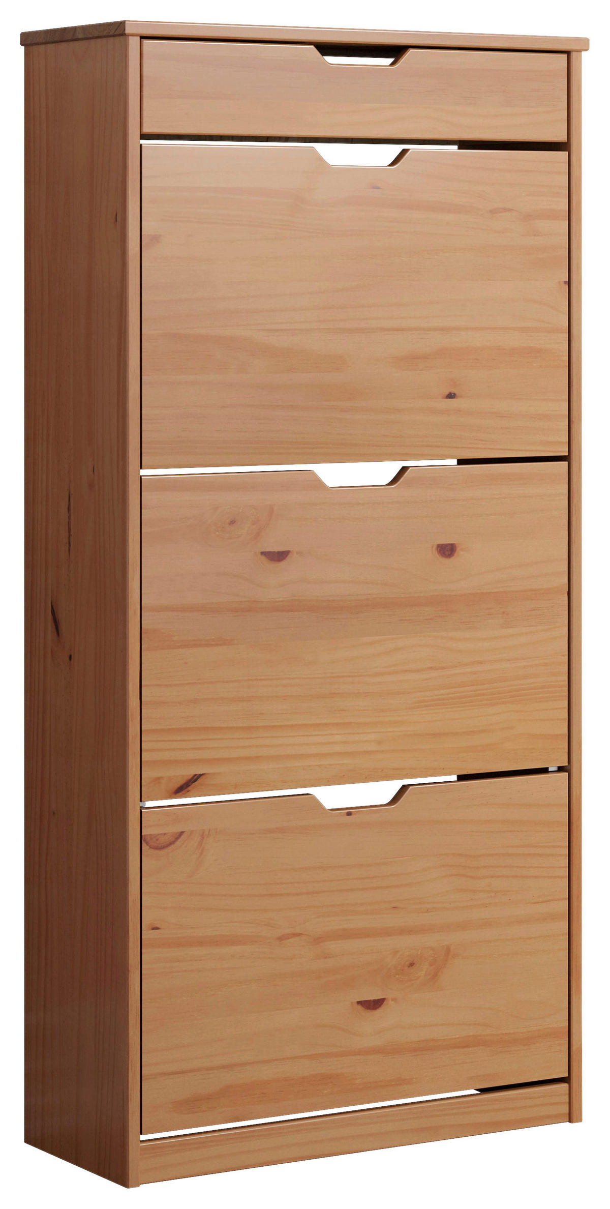 SCHUHKIPPER  in 60/124/25 cm  - Honig, MODERN, Holz (60/124/25cm)