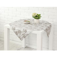 ASZTALTERÍTŐ   - szürkésbézs, Basics, textil (90/90cm)