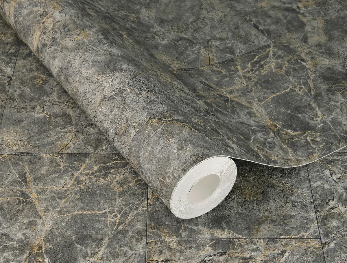 TAPETE - Grau, Natur, Textil (600/53cm) - Tesa