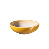 MÜSLISCHALENSET ALPENGLÜHEN  - Dunkelgelb/Braun, Basics, Keramik (18,5/6cm) - Mäser