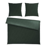 WENDEBETTWÄSCHE STRIPES DK Satin 200/200 cm  - Grün, Design, Textil (200/200cm) - Dieter Knoll