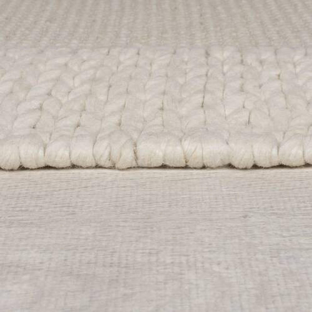 VLNĚNÝ KOBEREC, 160/230 cm, krémová - krémová, Basics, textil (160/230cm)
