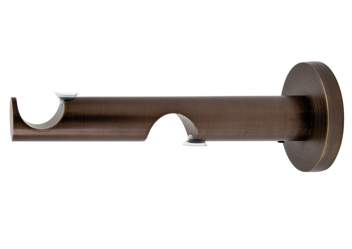 Consolă Dublă Deschisă 15 cm  - bronz, Basics, metal (15cm) - Homeware