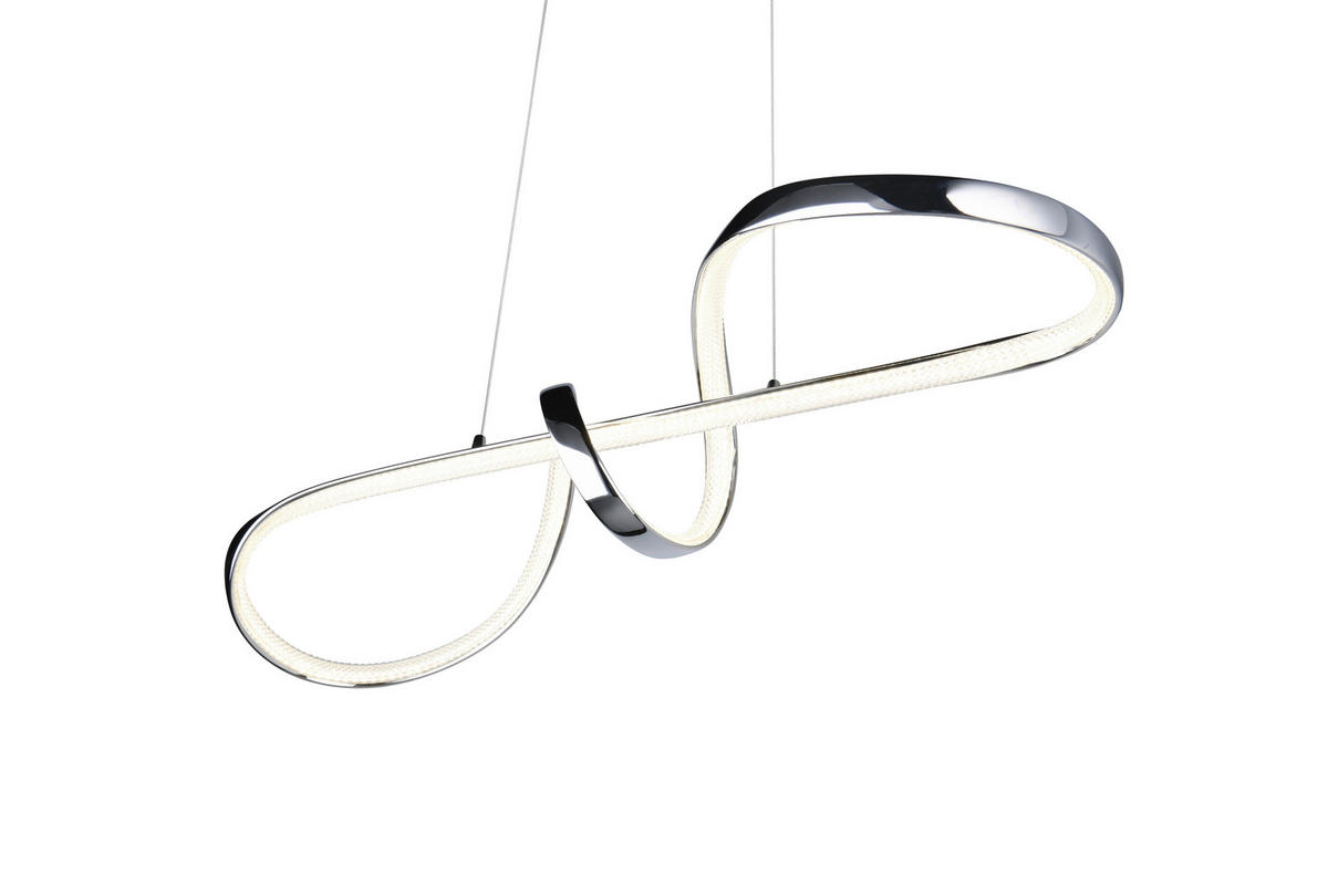 LED VISILICA     81/150/46 cm   - boja hroma, Dizajnerski, metal (81/150/46cm)