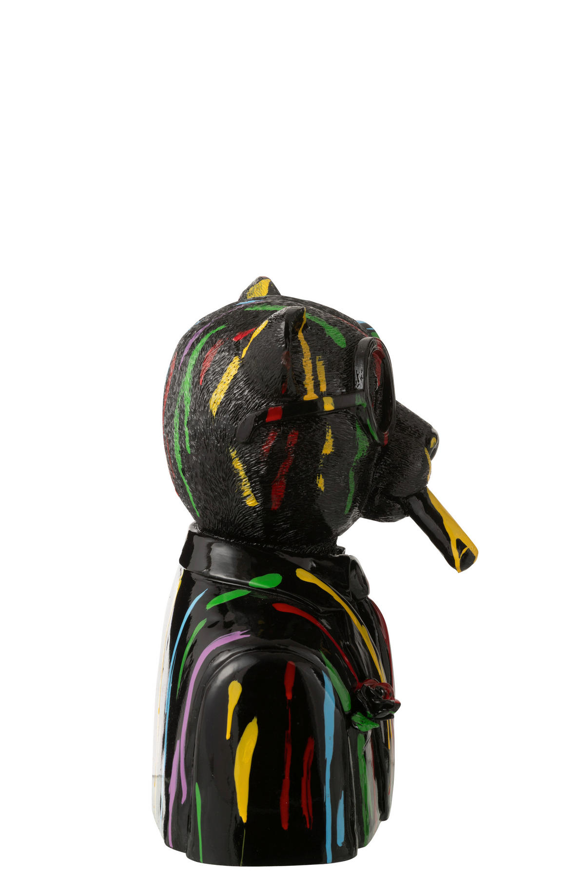 DEKOLEOPARD - Multicolor/Schwarz, Basics, Kunststoff (26/19,5/31,5cm)