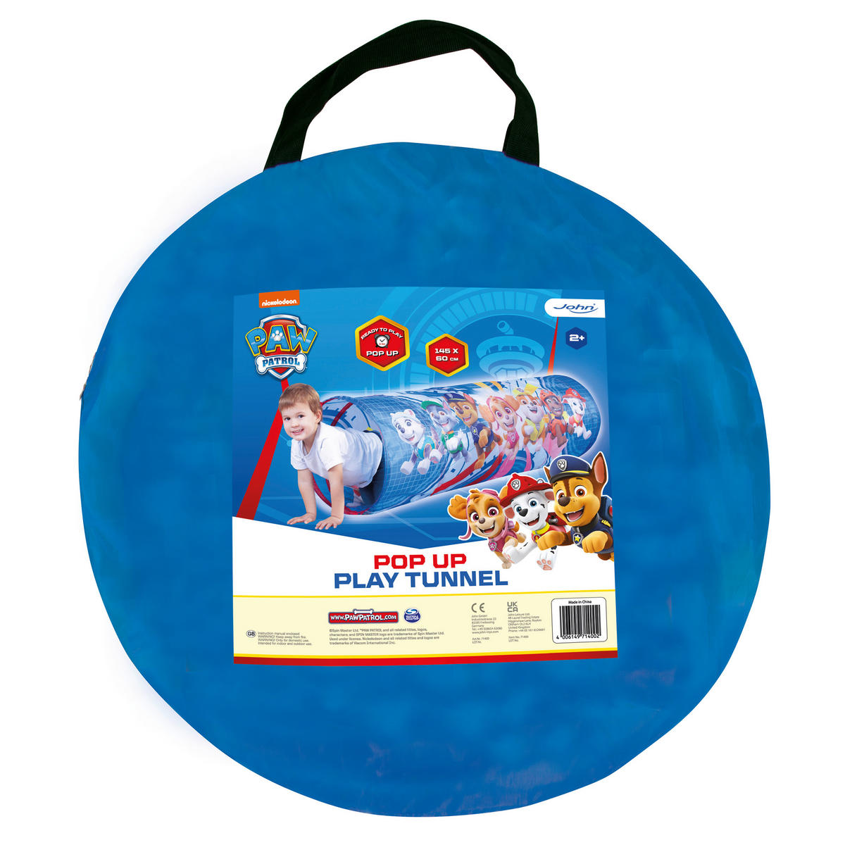 SPIELTUNNEL - Multicolor, Basics, Kunststoff (150/45/45cm)