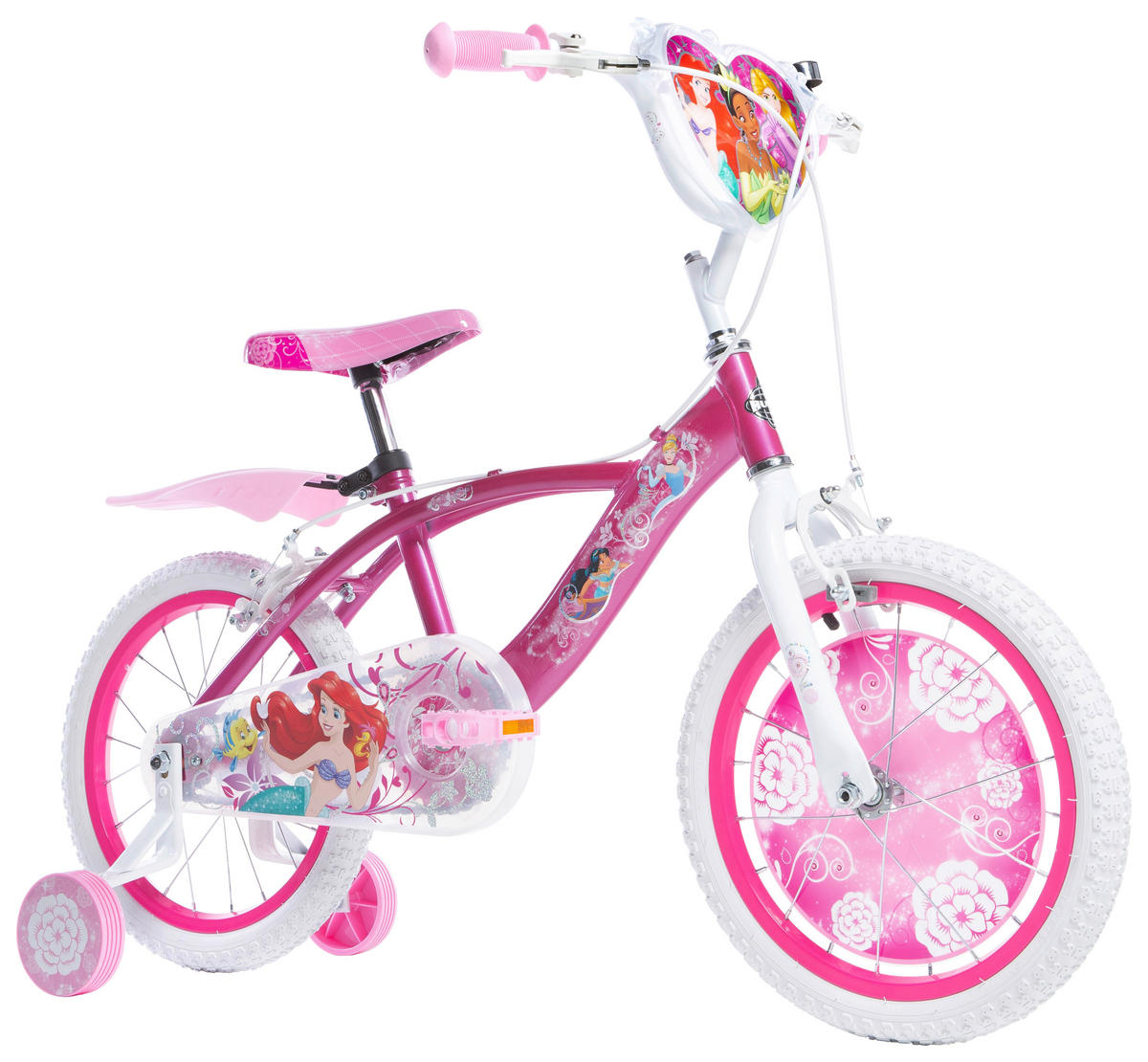 KINDERFAHRRAD 16 Zoll  - Pink, Basics, Metall (54/85/112cm)