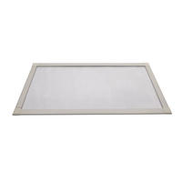 LICHTSCHACHTABDECKUNG - Weiß/Grau, Basics, Metall (40-60/80-140cm)
