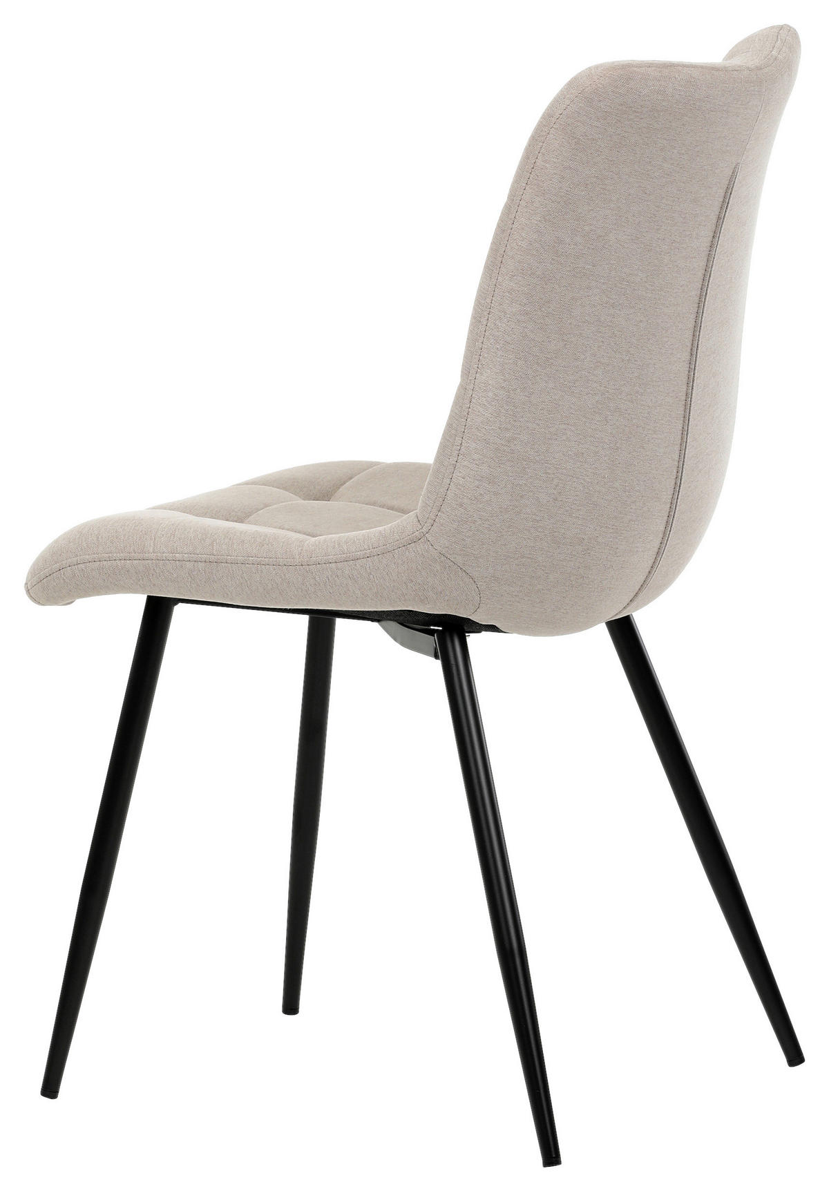 ŽIDLE, béžová - černá/béžová, Moderní, kov/textil (46/91/61cm) - Carryhome