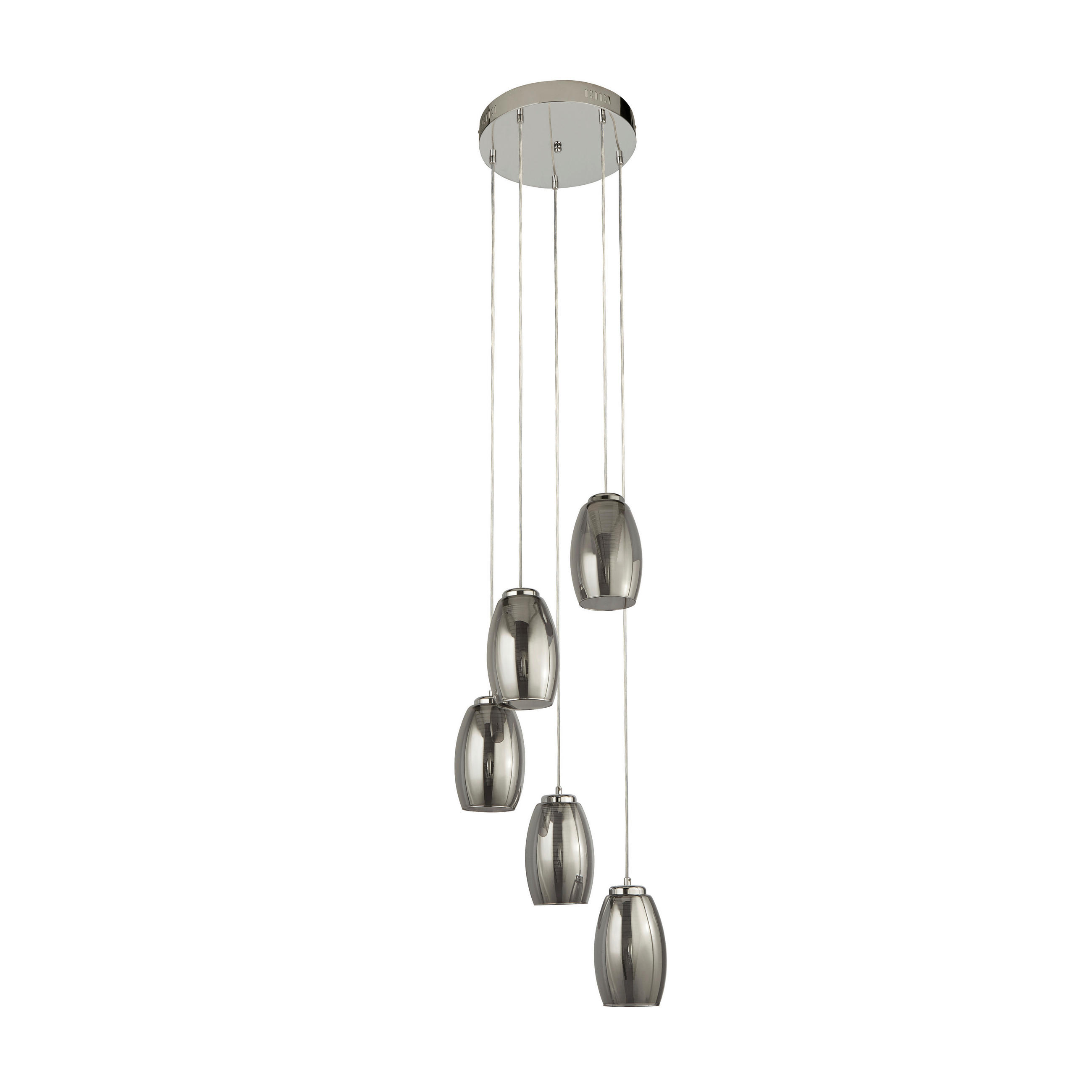LED-HÄNGLAMPA 35/150 cm  - kromfärg, Design, metall/glas (35/150cm)