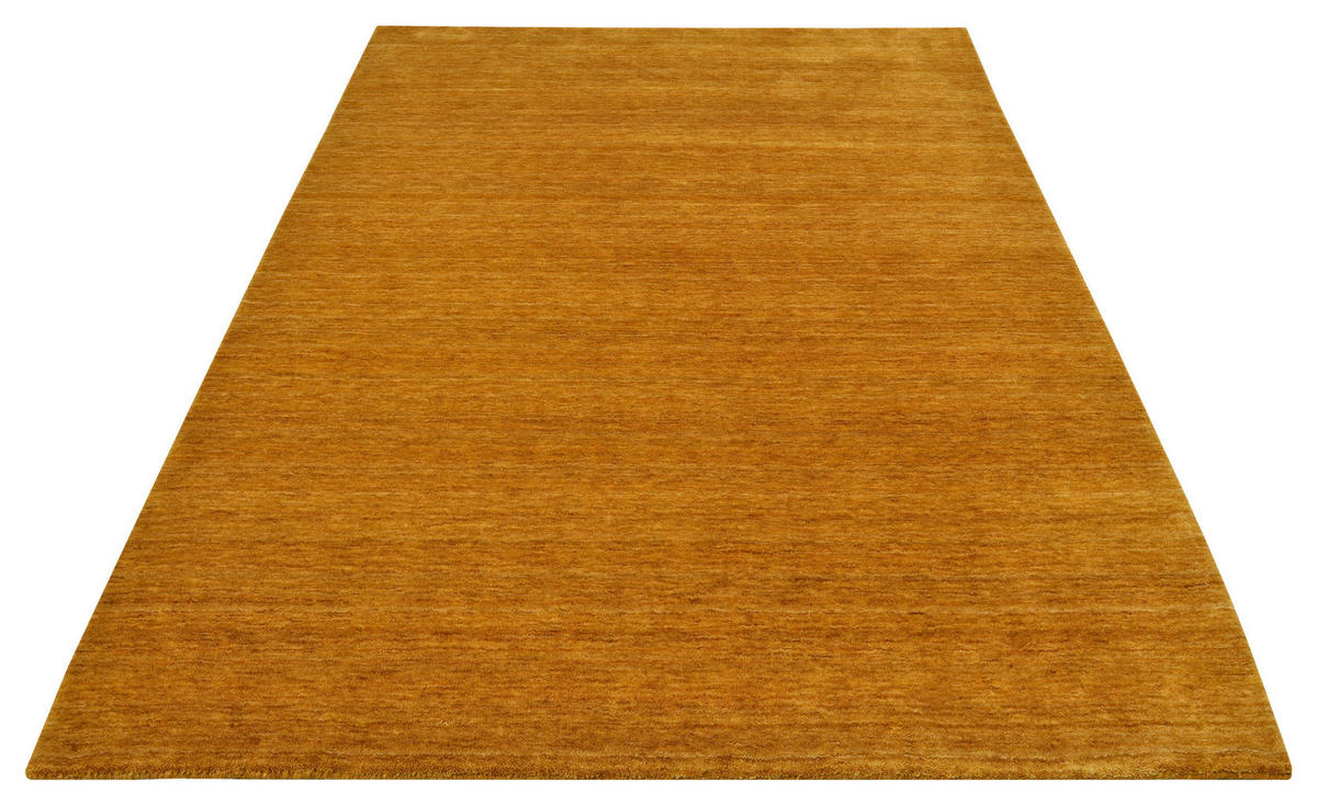 ORIENTTEPPICH 90/160 cm Dunkelgelb  - Dunkelgelb, Design, Textil (90/160cm) - Cazaris