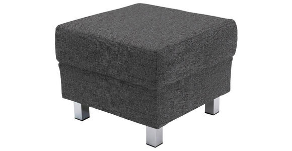 2-SITZER-SOFA - Chromfarben/Dunkelgrau, Design, Textil/Metall (158/83/85cm) - Xora
