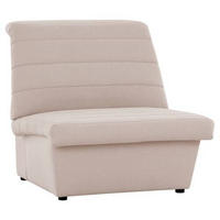 SESSEL Webstoff Ecru    - Ecru/Schwarz, Design, Kunststoff/Textil (92/92/103cm) - LOOKS by W.Joop