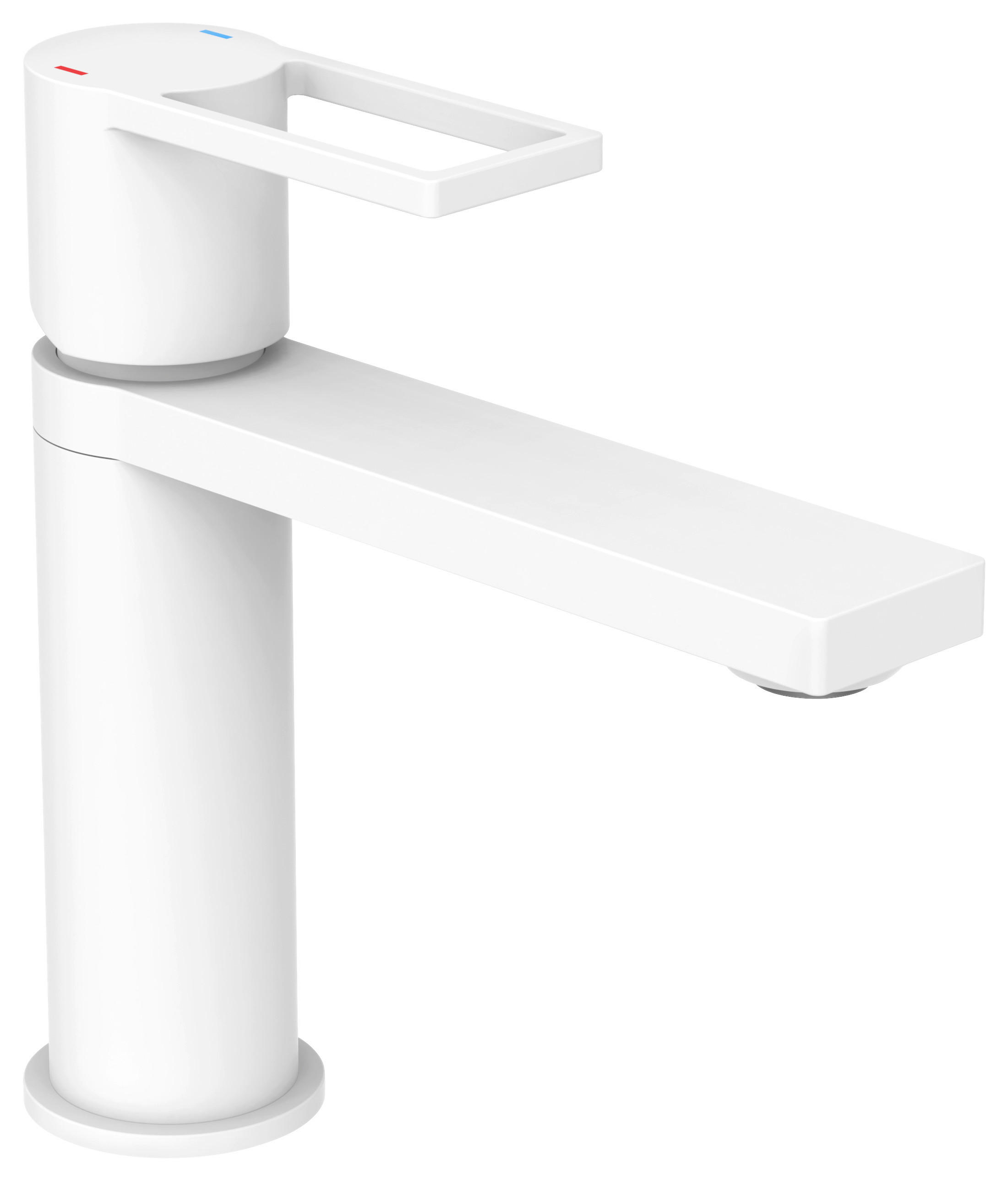 WASCHTISCHARMATUR 33018  - Weiß, Basics, Metall (5/18/18cm) - Schütte