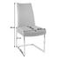 SCHWINGSTUHL Chromfarben, Dunkelrot - Chromfarben/Bordeaux, Design, Leder/Metall (48/98/53cm) - Valdera SCHWINGSTUHL Chromfarben, Dunkelrot - Chromfarben/Bordeaux, Design, Leder/Metall (48/98/53cm) - Valdera