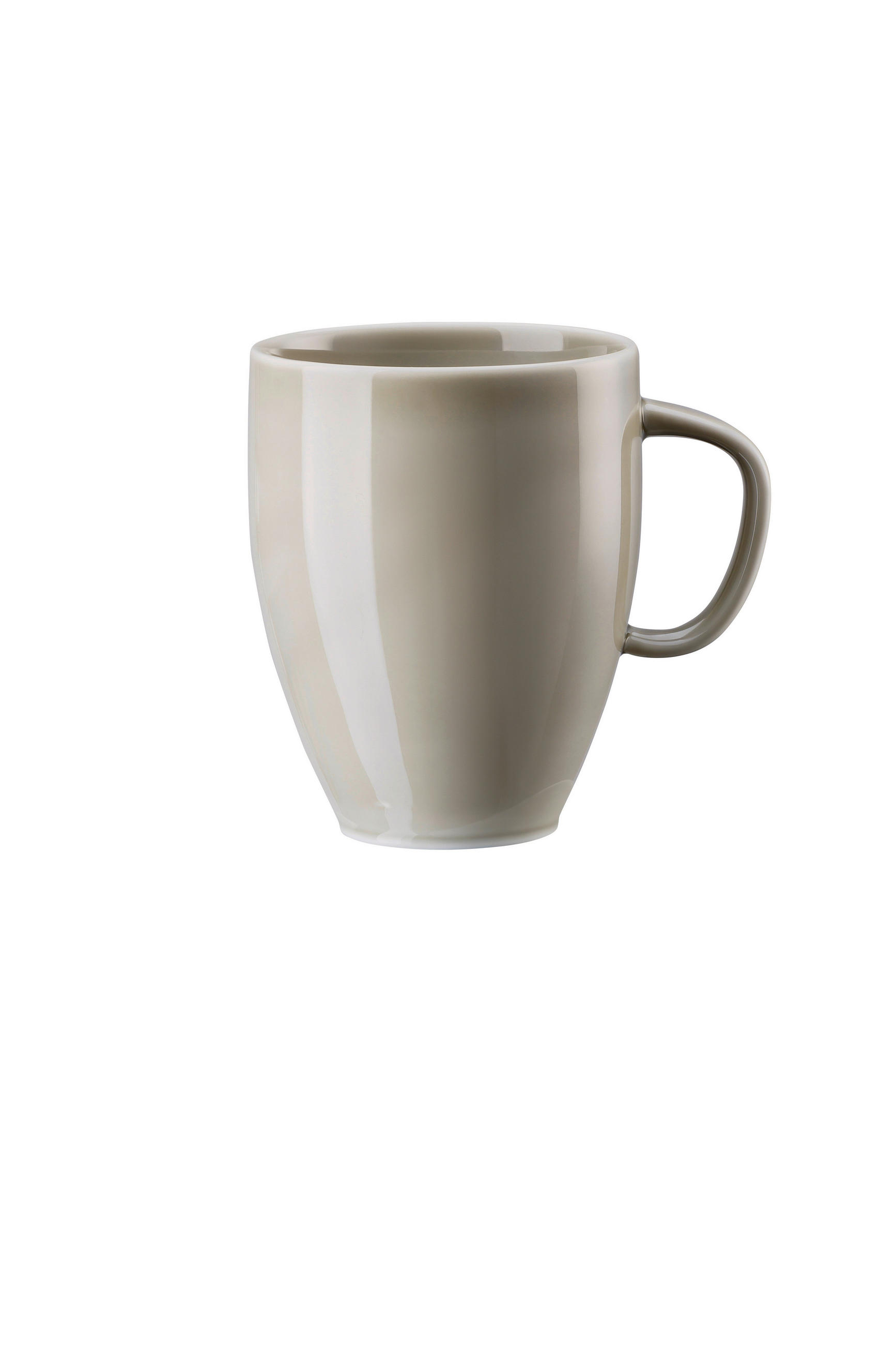 LONČEK ZA KAVO Junto Pearl Grey 380 ml 0,38 l - siva/bež, Trendi, keramika (0,38l) - Rosenthal