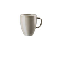 VELIKA ŠALICA ZA KAVU   380 ml  Junto Pearl Grey  - siva/bež, Lifestyle, keramika (0,38l) - Rosenthal
