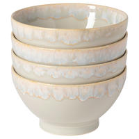 SCHÜSSELSET GRESPRESSO 4-teilig  - Hellgrau, Basics, Keramik (15/8cm) - Costa Nova