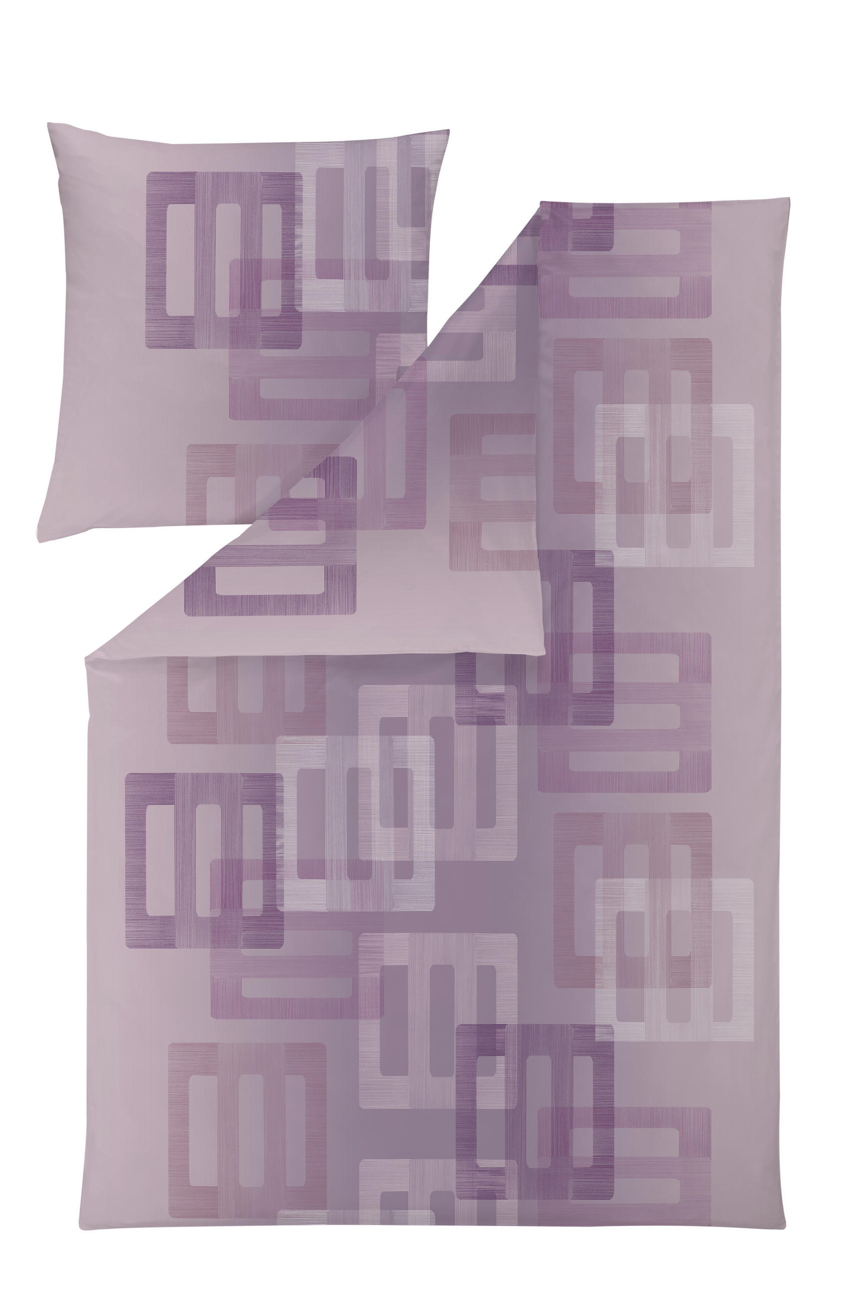 BETTWÄSCHE Atelier Interlock-Jersey 155/220 cm  - Mauve, Design, Textil (155/220cm) - Estella