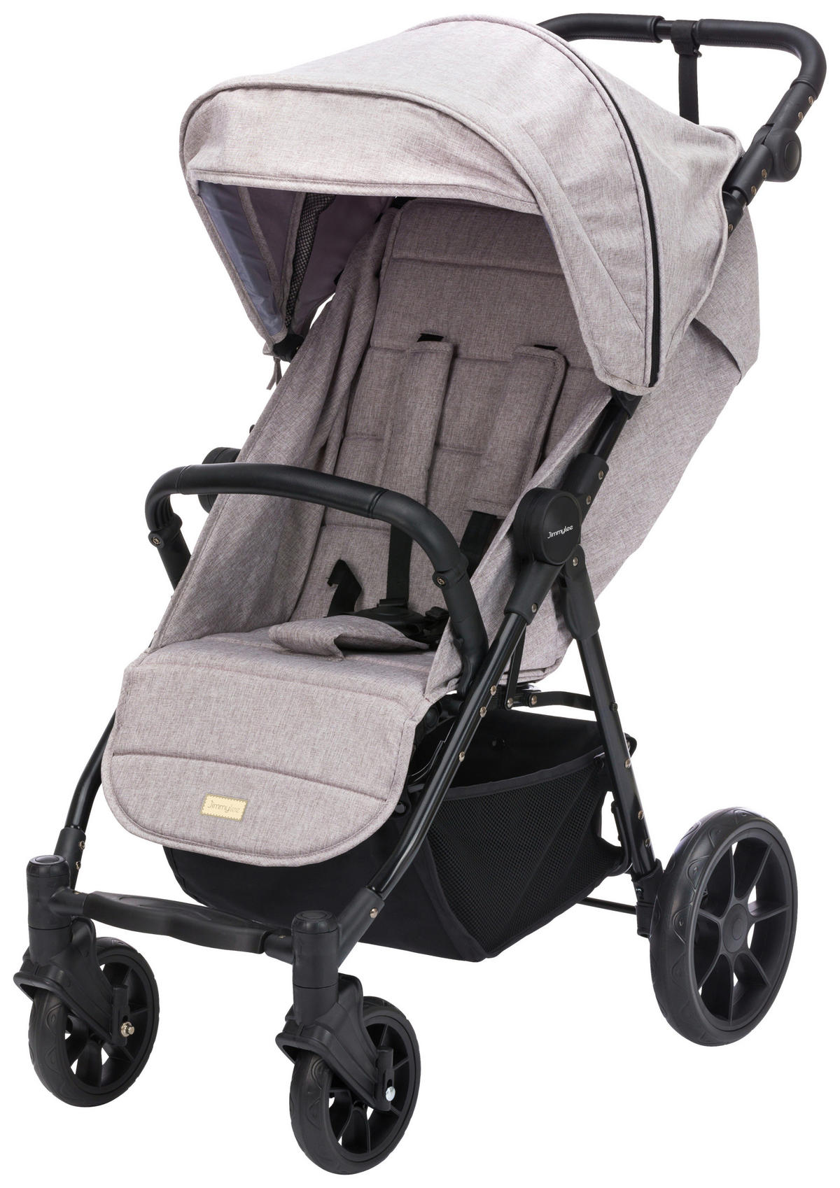 BUGGY LOOP  - Schwarz/Grau, Trend, Textil/Metall (92/36/101cm) - Jimmylee