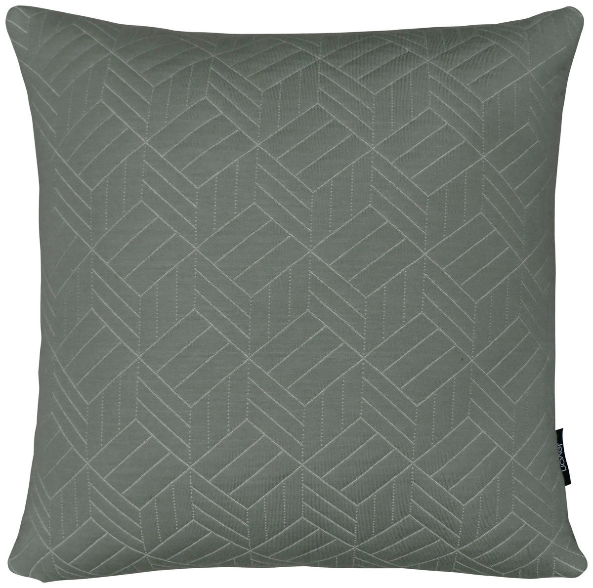 SADA POŤAHOV NA VANKÚŠE  48/48 cm - zelená/prírodná farba, Konventionell, textil (48/48cm) - Novel