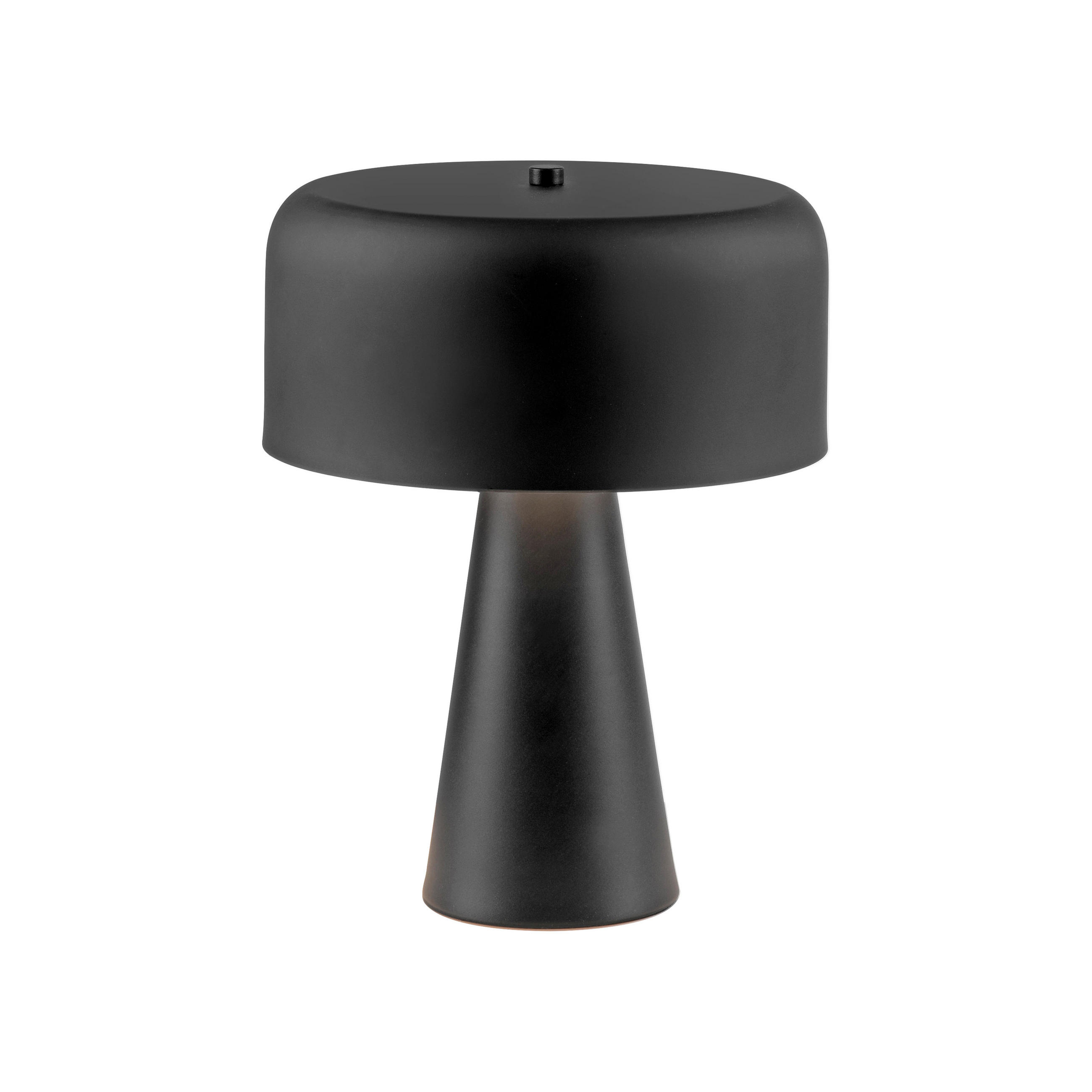 LED-TISCHLEUCHTE 26,5/26,5/34,5 cm   - Schwarz, Design, Glas/Kunststoff (26,5/26,5/34,5cm) - Schöner Wohnen