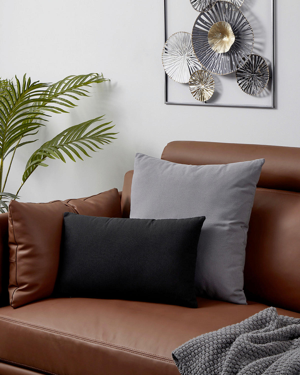 ZIERKISSEN  30/45 cm   - Schwarz, Basics, Textil (30/45cm) - Eglo