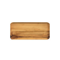 SPEISETELLER RAW  - Teakfarben, Basics, Holz (33/14/2cm) - Aida
