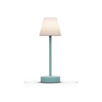 LED-AUßENLEUCHTE   - Weiß/Mintgrün, KONVENTIONELL, Kunststoff/Metall (11/32/11cm) - Newgarden