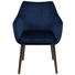 ARMLEHNSTUHL in Dunkelblau - Dunkelbraun/Dunkelblau, Trend, Holz/Textil (58/84/58cm) - Ambia Home ARMLEHNSTUHL in Dunkelblau - Dunkelbraun/Dunkelblau, Trend, Holz/Textil (58/84/58cm) - Ambia Home