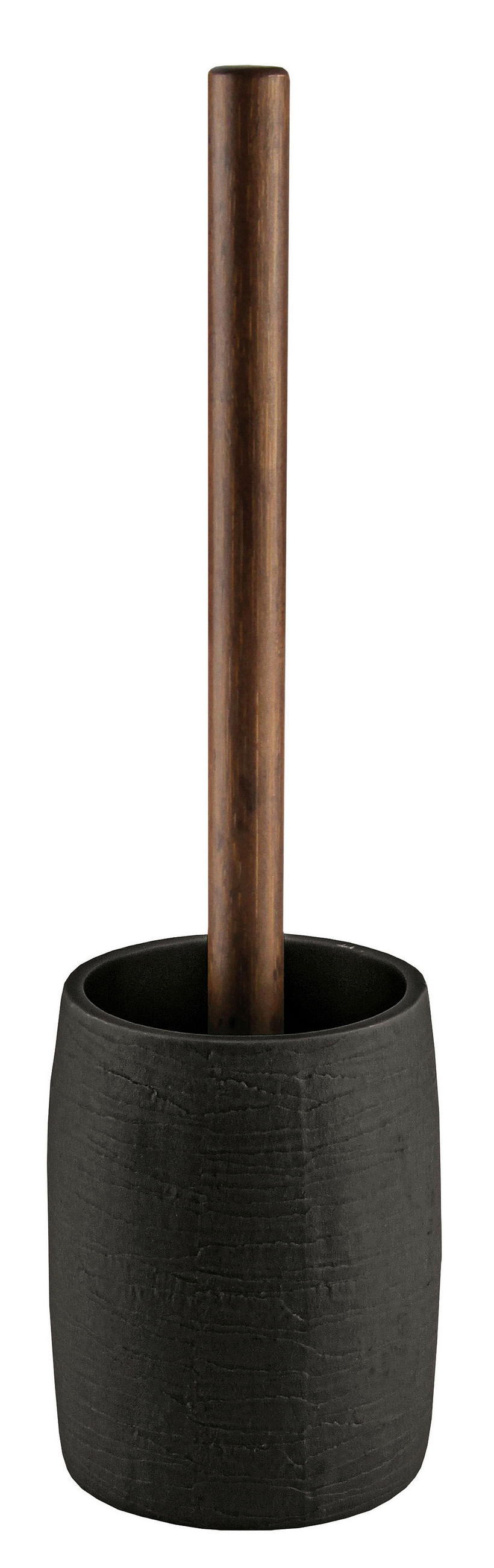 WC KEFE-TARTÓ  - fekete, Basics, műanyag (9.8/34.5cm) - Kleine Wolke