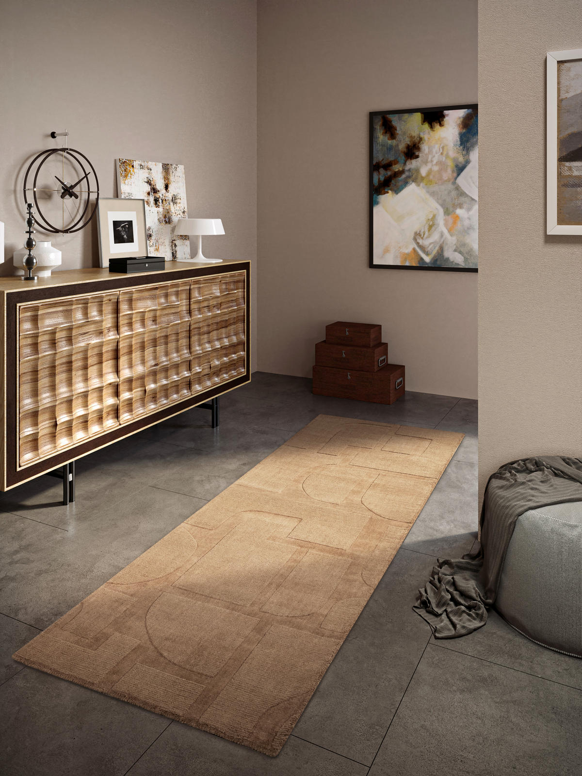 LÄUFER 80/250 cm Kollektion 1906  - Beige, Basics, Textil (80/250cm) - Villeroy & Boch