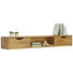 SCHREIBTISCHAUFSATZ - Eichefarben, Natur, Holz (140/20/25cm) - Linea Natura SCHREIBTISCHAUFSATZ - Eichefarben, Natur, Holz (140/20/25cm) - Linea Natura