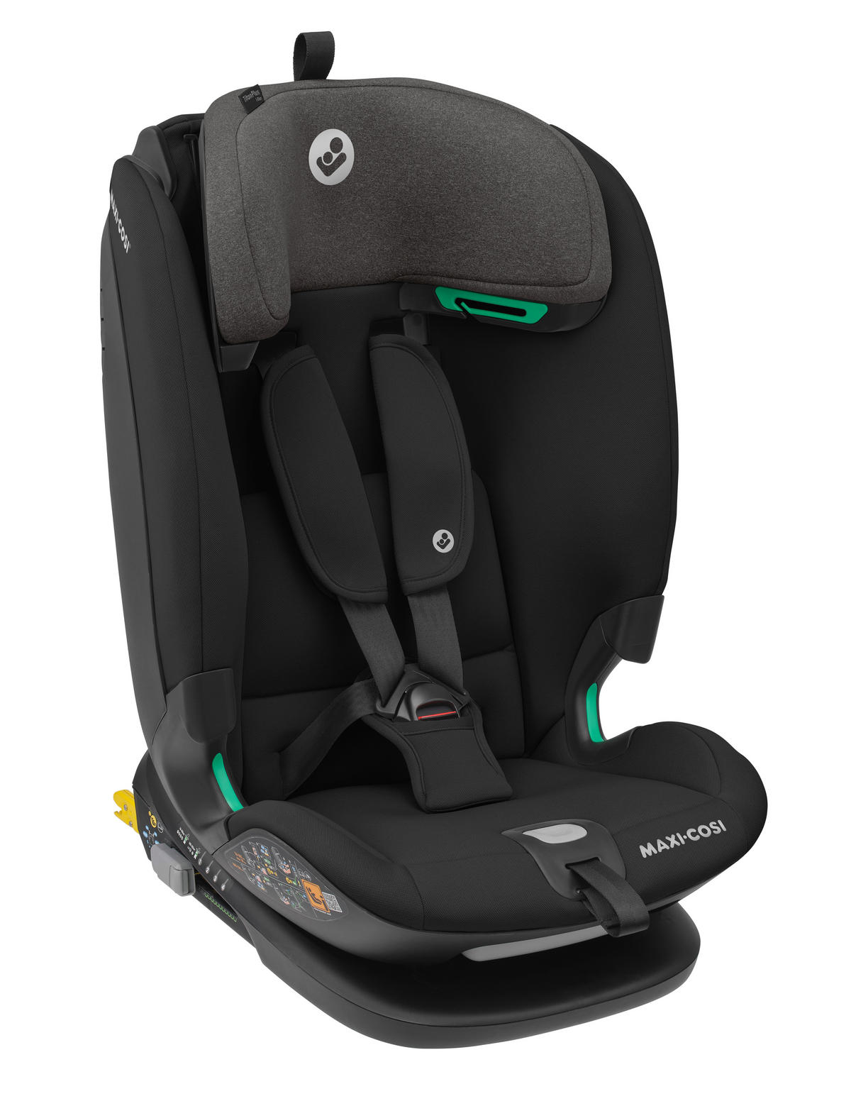 KINDERAUTOSITZ TITAN PLUS I-SIZE  - Schwarz, Basics, Papier/Kunststoff (46/76/60cm) - Maxi-Cosi