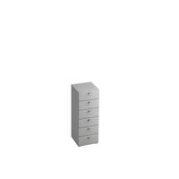 KOMMODE  in 40/110/42 cm  - Alufarben/Grau, KONVENTIONELL, Holzwerkstoff/Metall (40/110/42cm) - Venda